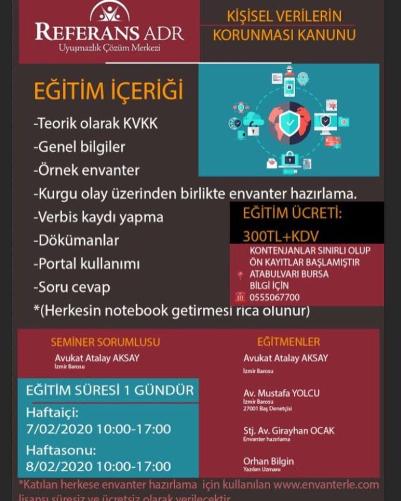 Summer ELSA Law School İzmir - Introduction to Privacy Regulations (09.08.2024)