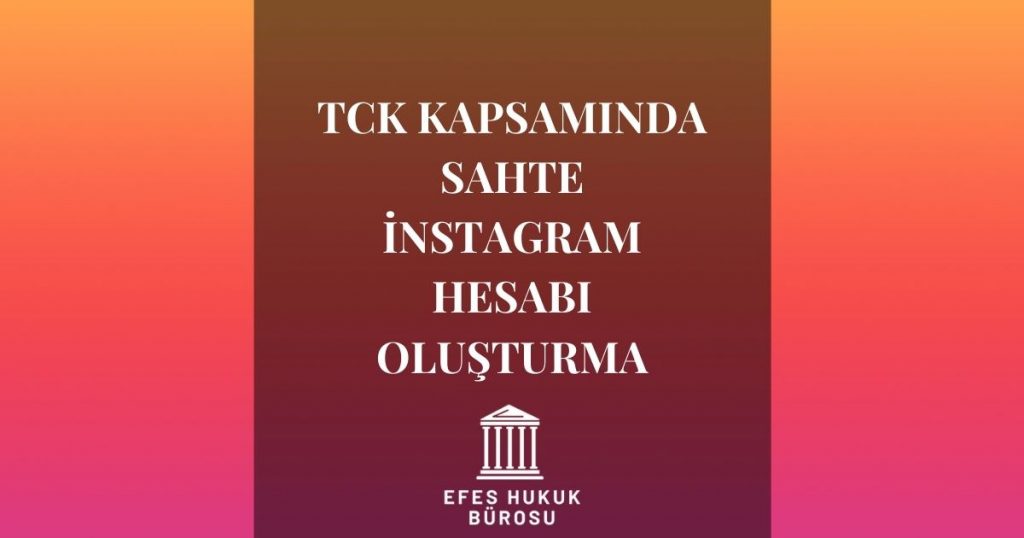 sahte instagram hesabı