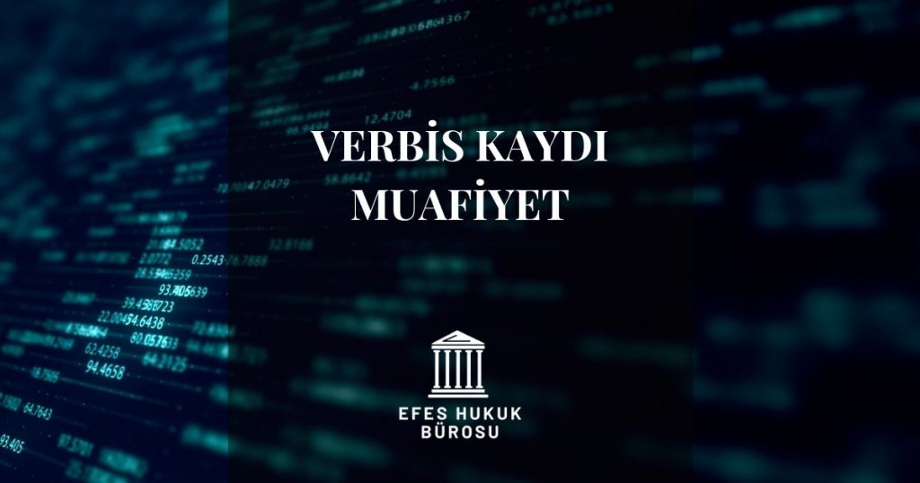 verbis muafiyet