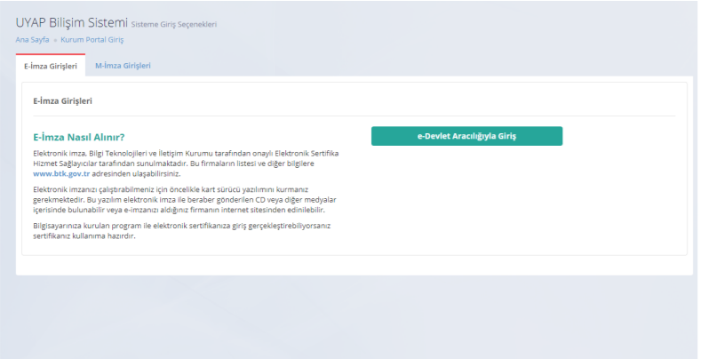 Şirketler İçin UYAP