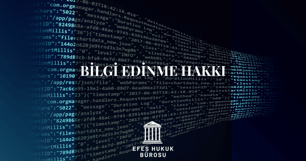 Bilgi Edinme Hakkı