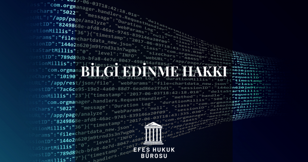Bilgi Edinme Hakkı