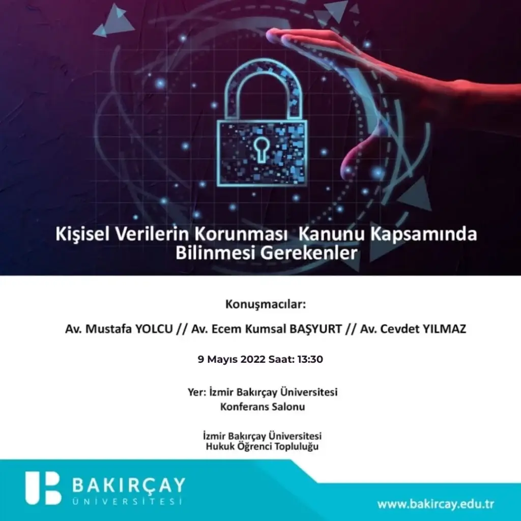 09.05.2022 Bakırçay Üniversitesi KVKK Eğitimi